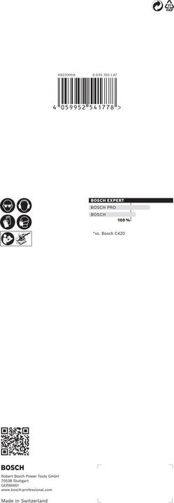 Produktbild Bosch Professional Zubehör Expert C470 Schleifpapier (400)