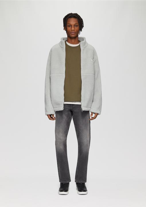Produktbild s.Oliver Sweatshirt Fleecejacke aus Teddy-Plüsch (M)