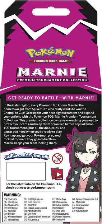 Actual product image Pokémon Marnie Premium Tournament Collection Box - EN (English, Box Set & Collection)