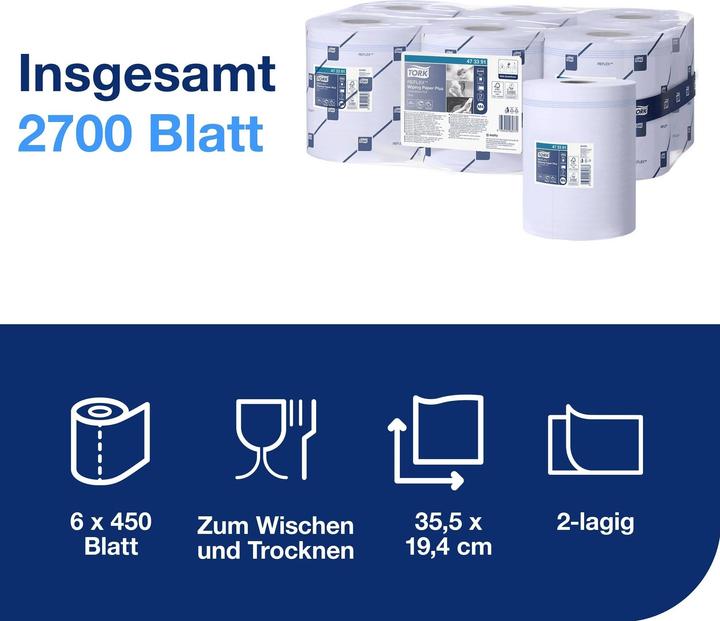 Actual product image Tork Wipe Reflex&trade xx (6x)
