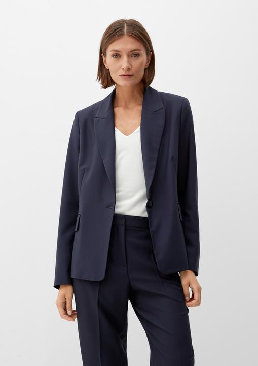 Actual product image S.Oliver Indoor-Blazer Blazer aus Viskosecrêpe (44)