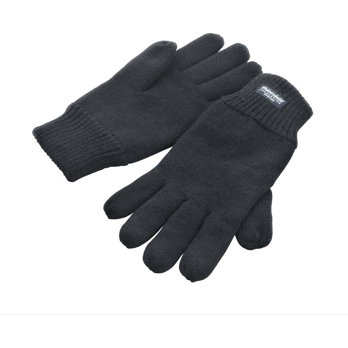 Regatta, Herren, Handschuhe, Klassische, mit Thinsulate™ gefütterte Handschuhe, Schwarz, (S, M)