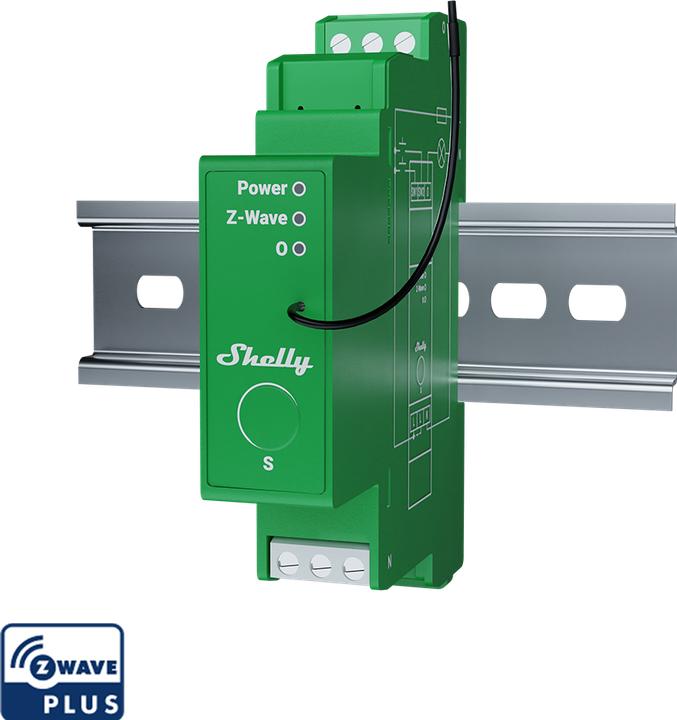Immagine prodotto Shelly Wave Pro Dimmer 1PM (Attuatore dimmerabile)