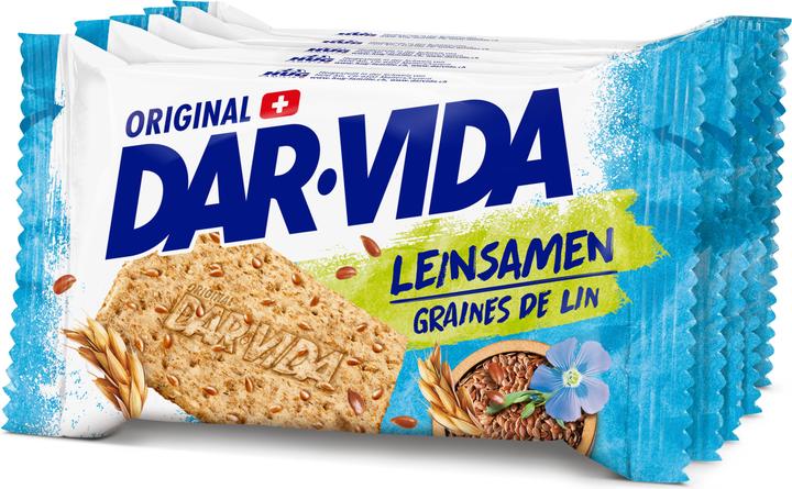 Image du produit Dar-Vida Graines de lin 5 x 41.6g (208 g)