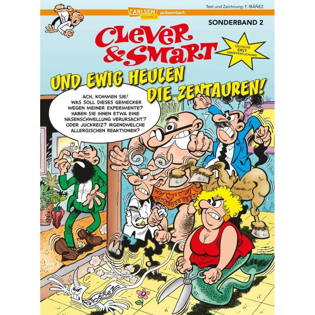 Clever und Smart Sonderband 2: Und ewig heulen die Zentauren, Belletristik von Francisco Ibáñez