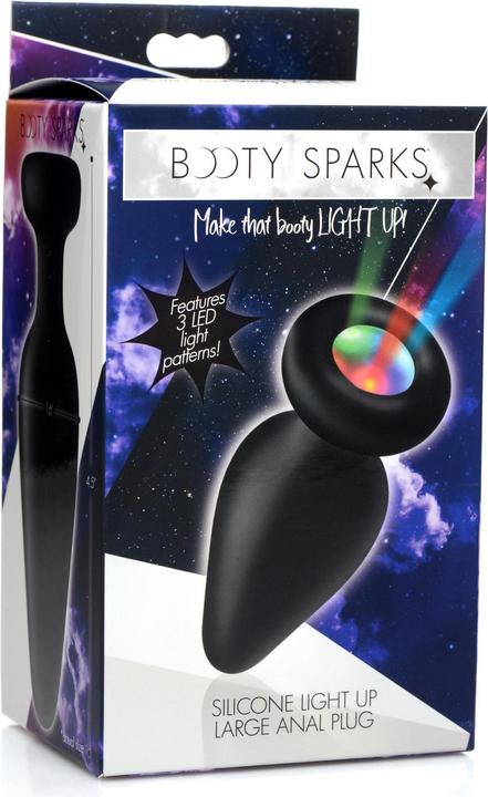 Produktbild XR Brands Silicone Light-Up Anal Plug - Large