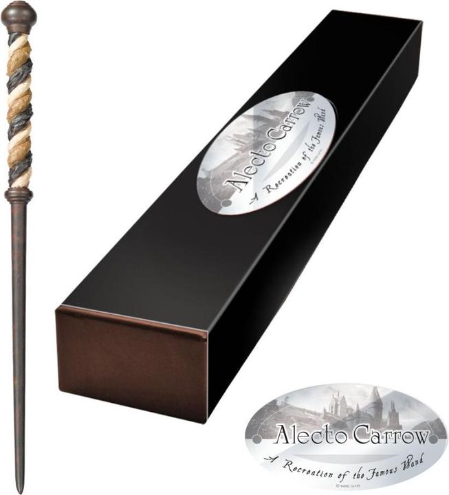 Produktbild Noble Collection Harry Potter Zauberstab Alecto Carrow (Charakter-Edition)