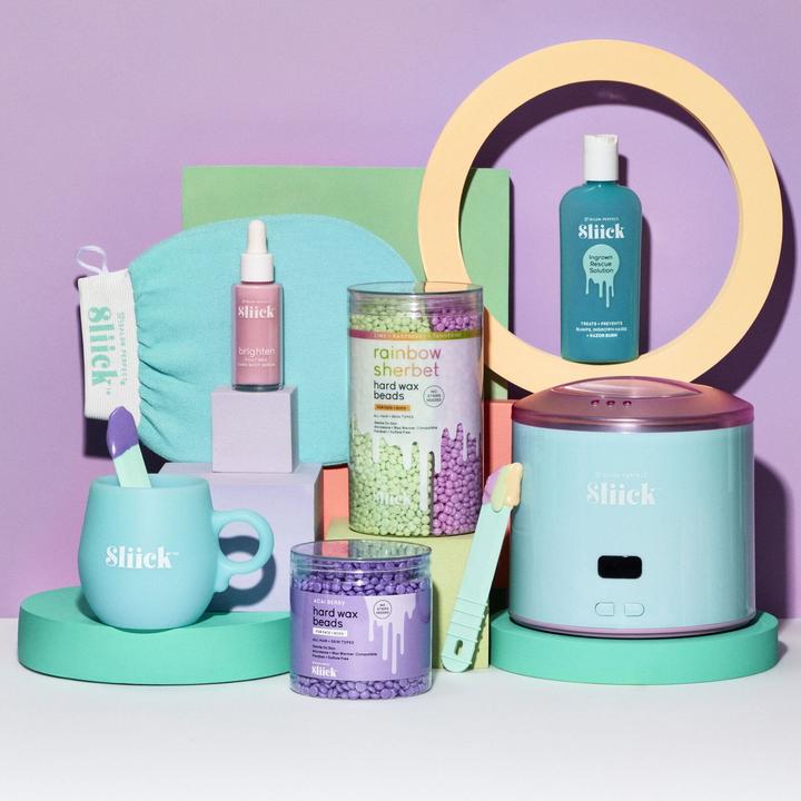 Produktbild Salon Perfect Sliick Heard Wax Beads Rainbow Body Wax Sherbet 425G (1 x, 425 g)