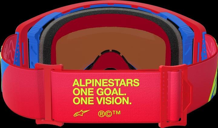 Image du produit Alpinestars Goggle Supertech Corp Red/Bl