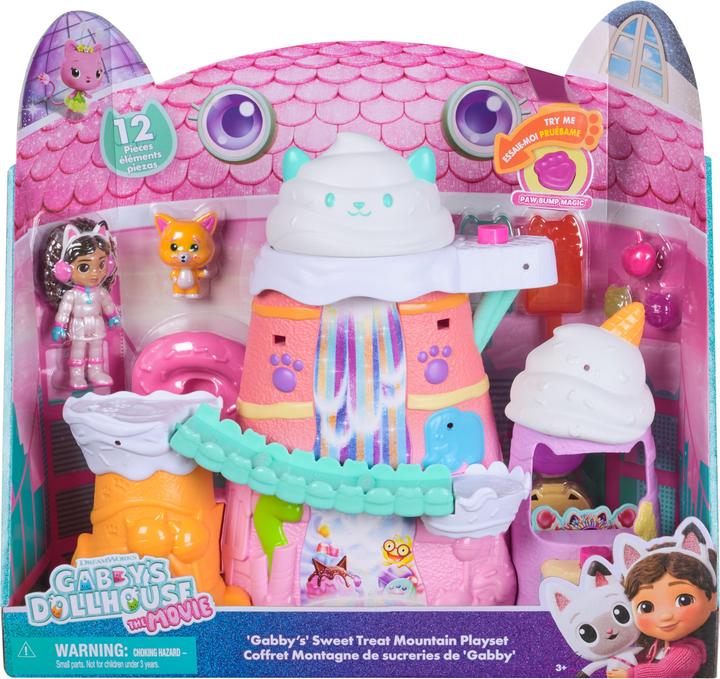 Actual product image Spin Master Gabby's Dollhouse: Der Film - Zuckerguss-Gebirge Spielset