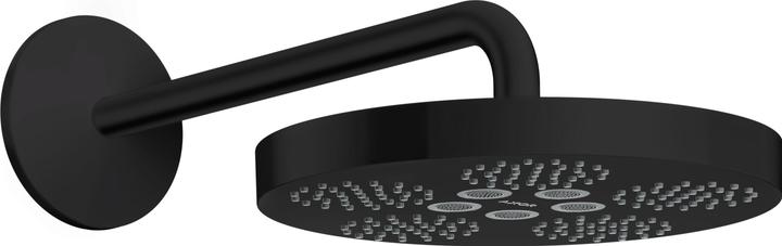 Actual product image hansgrohe Overhead shower 280 1jet AXOR ONE with shower arm matt black (2 Beam types, 12.30 l/min)