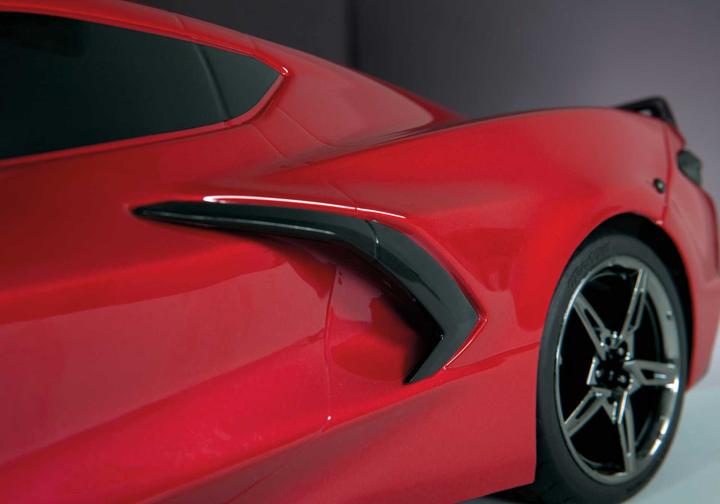 Produktbild Traxxas 4TEC 3.0 Corvette C8 rot 1:10 4WD Tourenwagen Brushed - ARTR (RTR Ready-to-Run)