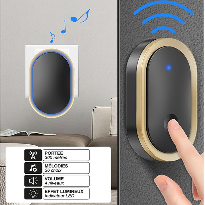 Produktbild Avizar AVJ-FE630 Smart-Türklingel (Funk, Kabellos)