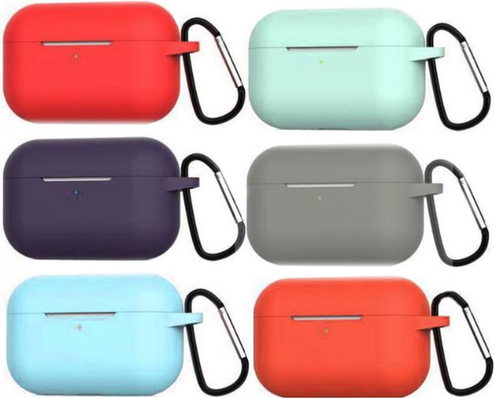 Produktbild Ambiance1 AirPods 3 Hülle Etui Case Rot mit Karabinerring No.225.1 (Kopfhörer Hülle)