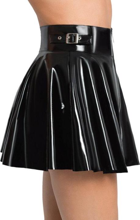 Actual product image Black Level Vinyl Mini Skirt XL (XL)