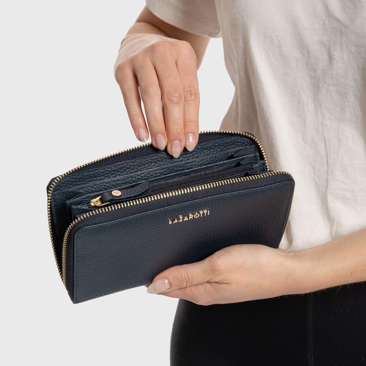 Actual product image Lazarotti Bologna Leather Wallet Leather 19 cm