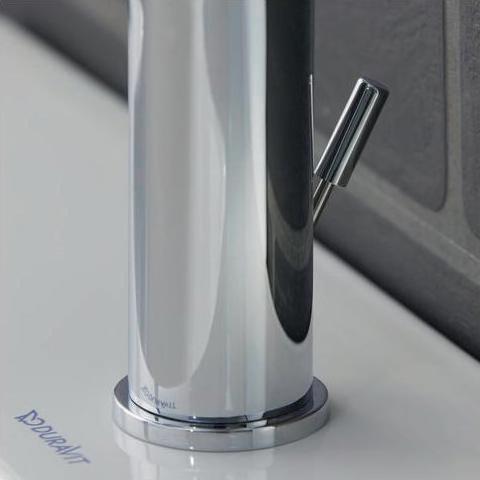 Produktbild Duravit EH-WT-MI D-NEO L mit Zugstangen-Ablaufgarnitur chrom