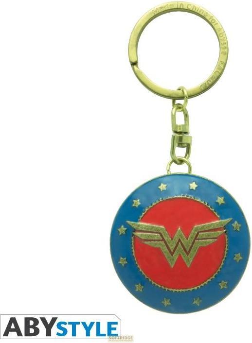 Actual product image ABYstyle DC COMICS - Keychain 3D Shield Wonder Woman X2