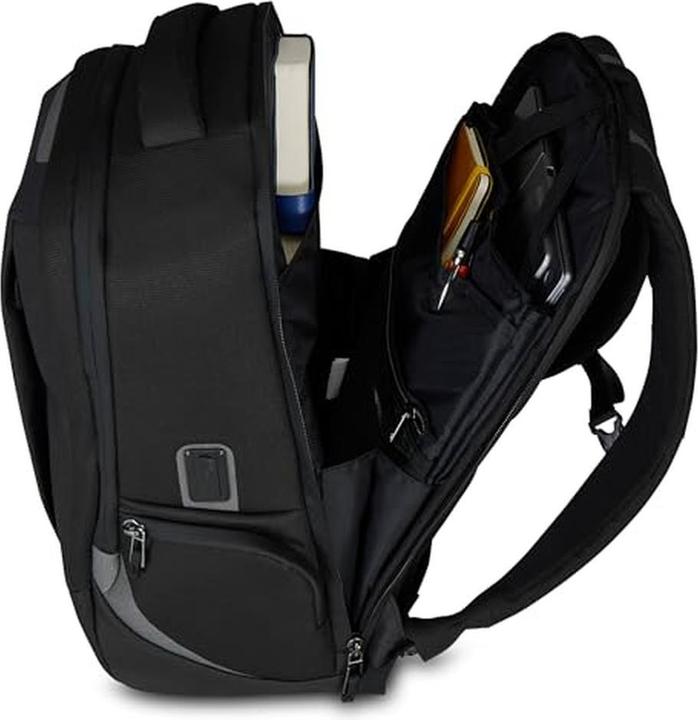 Produktbild Invicta Unisex-Rucksack mit Laptopfach, USB-Anschluss und wasserabweisendem Reissverschluss (20 l)