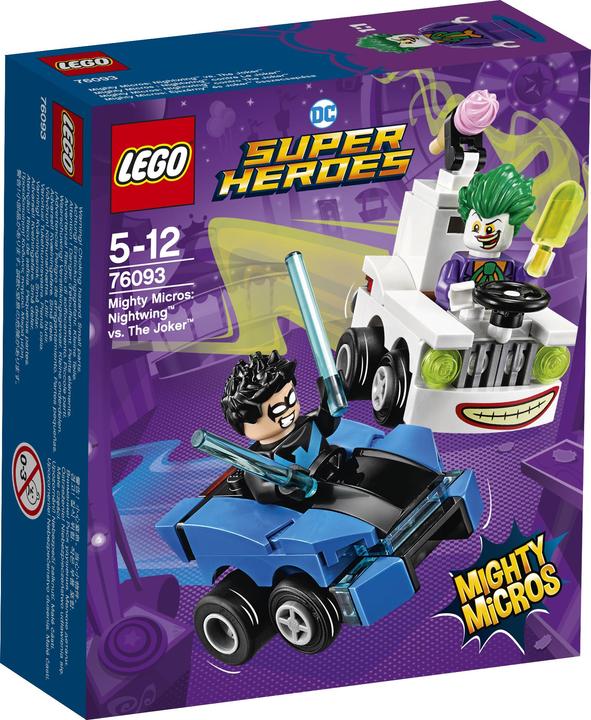 Actual product image LEGO Mighty Micros: Nightwing vs. The Joker (76093, LEGO DC)