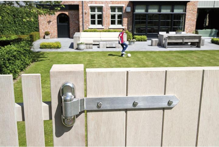 Actual product image Locinox Long hinge 3 DW, adjustable, 350 x 40 mm, stainless steel (1 pcs.)