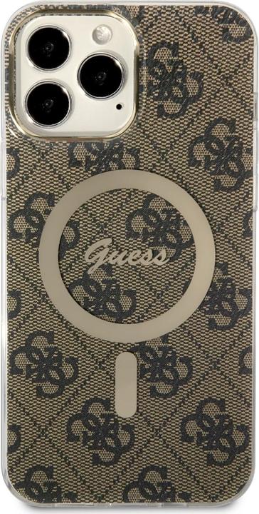 Produktbild Guess GUHMP14XH4STW iPhone 14 Pro Max 6.7" br?zowy/brown hardcase 4G MagSafe (Apple iPhone 14 Pro Max)