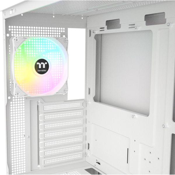 Produktbild Thermaltake View 270 Plus WS ARGB (weiss/holz, Tempered Glass x 2, Holz-Struktur) (ATX, Micro ATX (mATX), Mini-ITX)