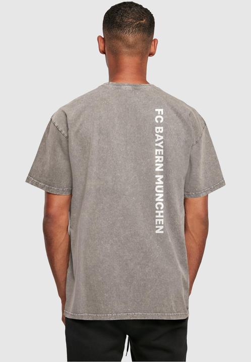 Image du produit FC Bayern München Mia San Mia Logo Acid Washed Heavy Oversize Tee - 116665 (M)