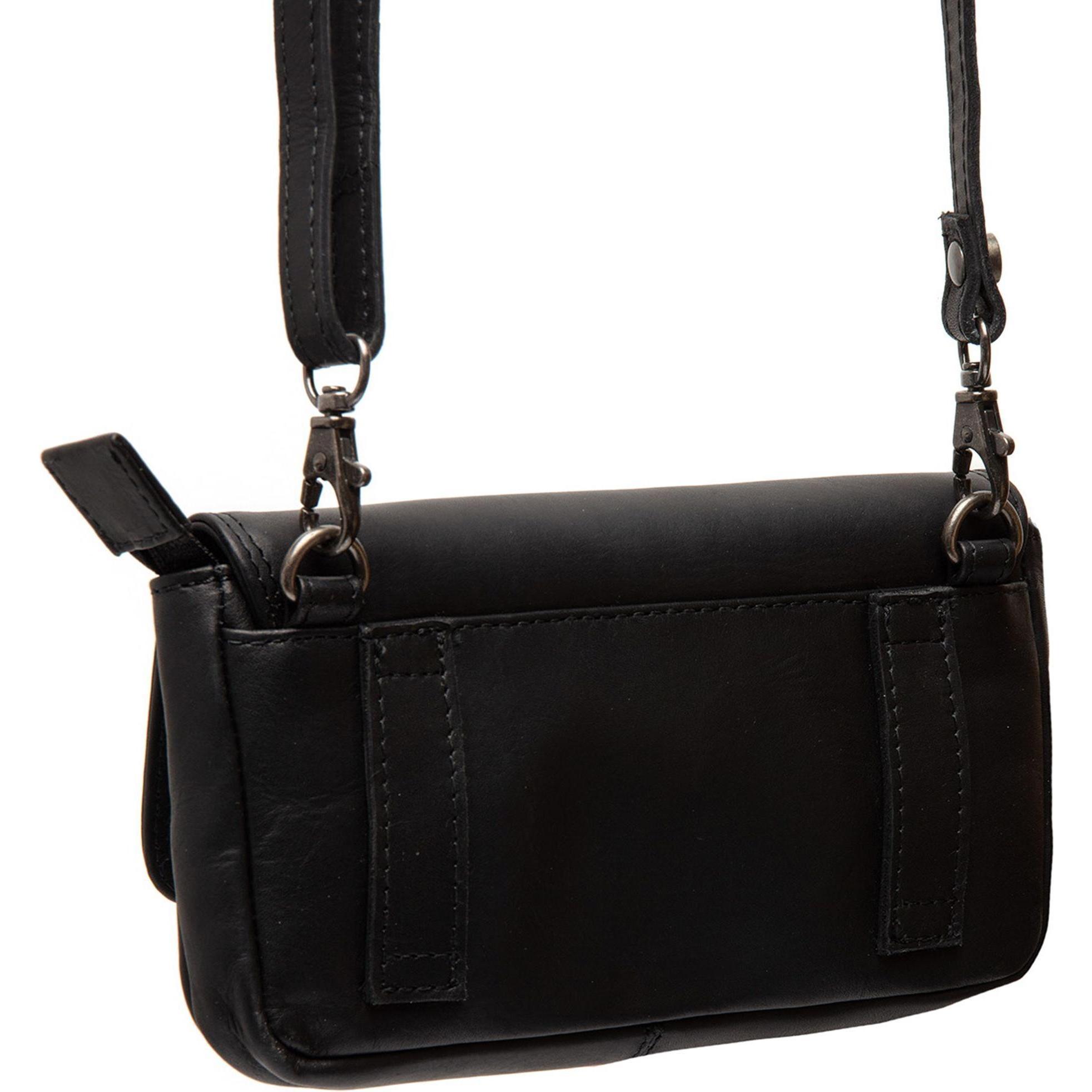 Thumbnail - The Chesterfield Brand, Handtasche, Nelson Umhängetasche Leder 19 cm, Schwarz