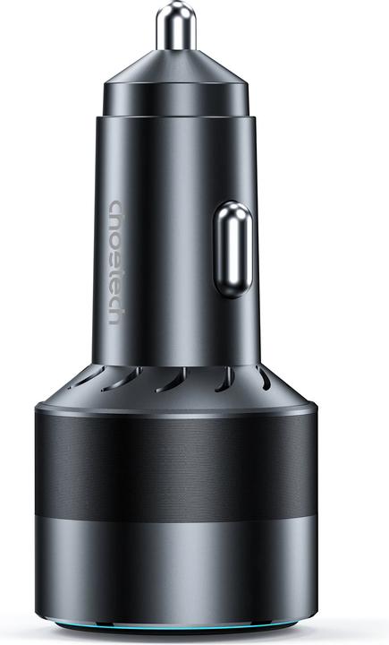 Actual product image Choetech TC0011 car charger 130W 2x USB C 1x USB A (black)