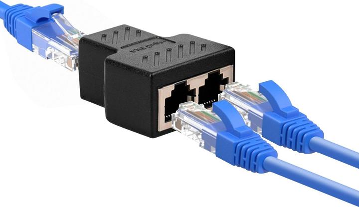 Image du produit Max Excell Adaptateur répartiteur Ethernet RJ45 (RJ45)