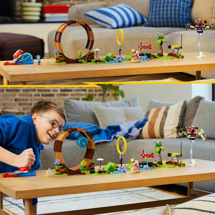 Produktbild LEGO Sonics Looping-Challenge in der Green Hill Zone (76994, LEGO Sonic)