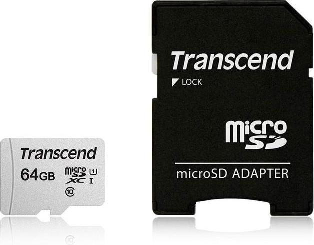 Produktbild Transcend USD300S (64 GB, microSDXC, U1, UHS-I)