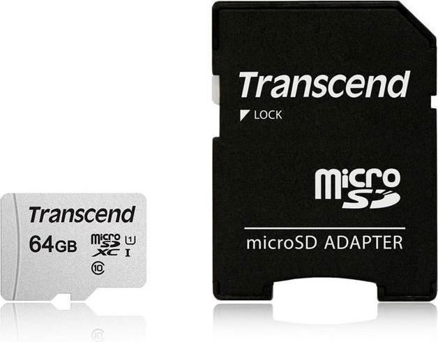 Productafbeelding Transcend USD300S (64 GB, microSDXC, U1, UHS-I)