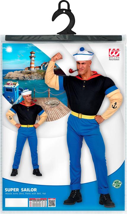 Image du produit Widmann Matelot Popeye (L)