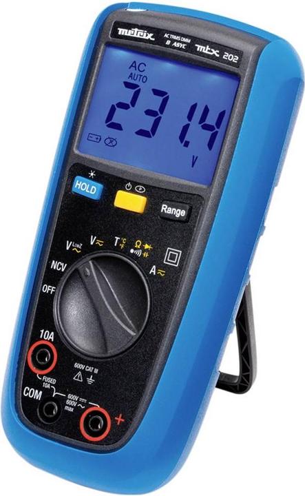 Immagine prodotto Metrix Multimetro portatile digitale MTX202 (CAT III 600V)