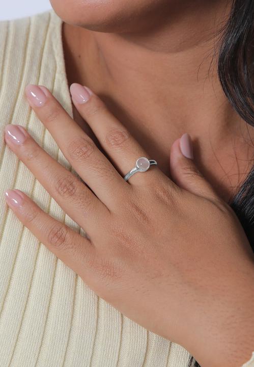 Actual product image Elli Solitaire ring (60, 925 Silver)