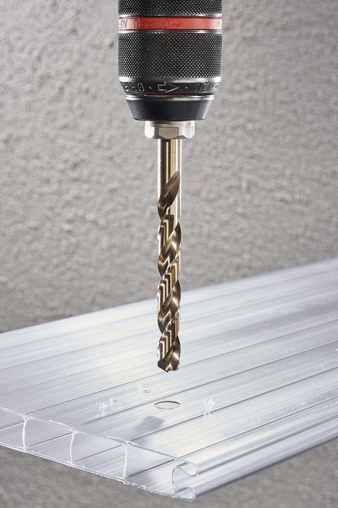 Actual product image wolfcraft 1 metal drill HSS-Co ø4.0x75mm (4 mm)