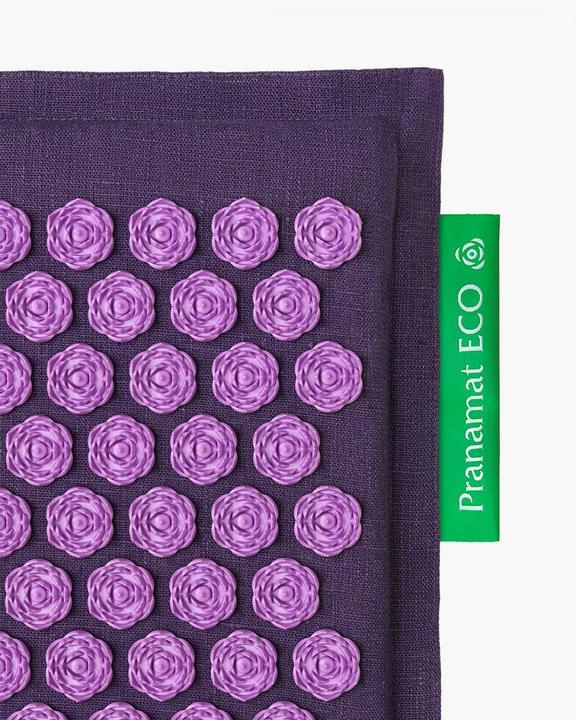 Produktbild Pranamat ECO Massage Set Matte + Kissen + Minimatte dunkelviolett
