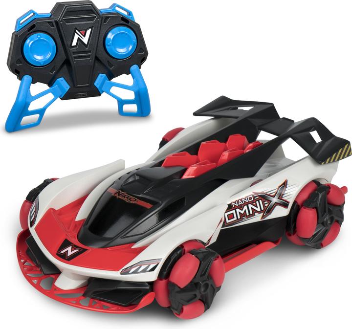 Productafbeelding Nikko 10201 Nano Omni X, Afstandbestuurbare RC Auto, Raceauto tot 14 km/u, Multidirectionele Wi...
