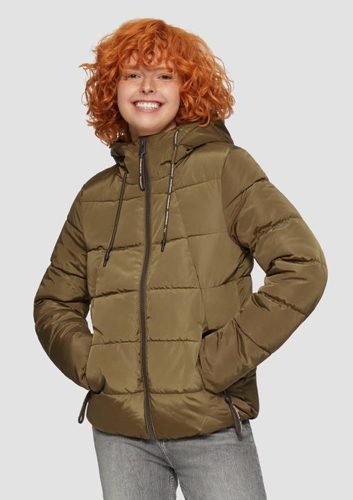 Immagine prodotto S.Oliver Outdoor-Jacke Wattierte Steppjacke mit Kapuze (S)