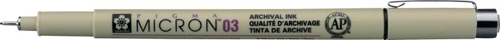 Actual product image Sakura Fibre-tip pen Pigma Micron (Black, 1 x)