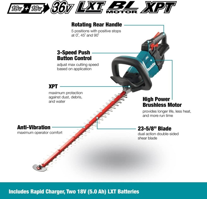 Produktbild Makita DUH602Z (Akkuheckenschere)