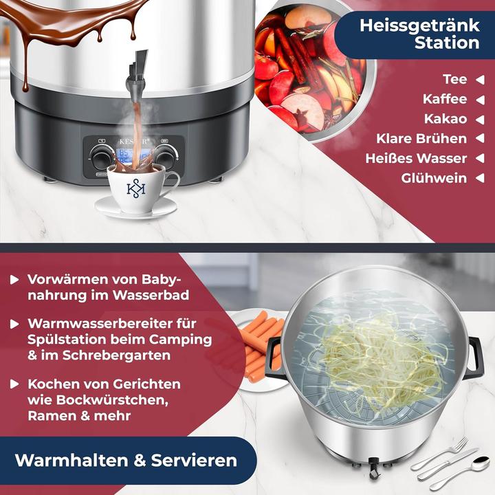 Produktbild Kesser Einkochautomat mit Timer und Abschaltautomatik (27 l)