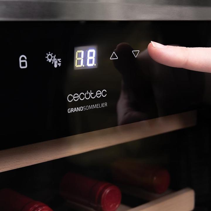 Actual product image Cecotec Bolero GrandSommelier 34030 Inox Compressor
