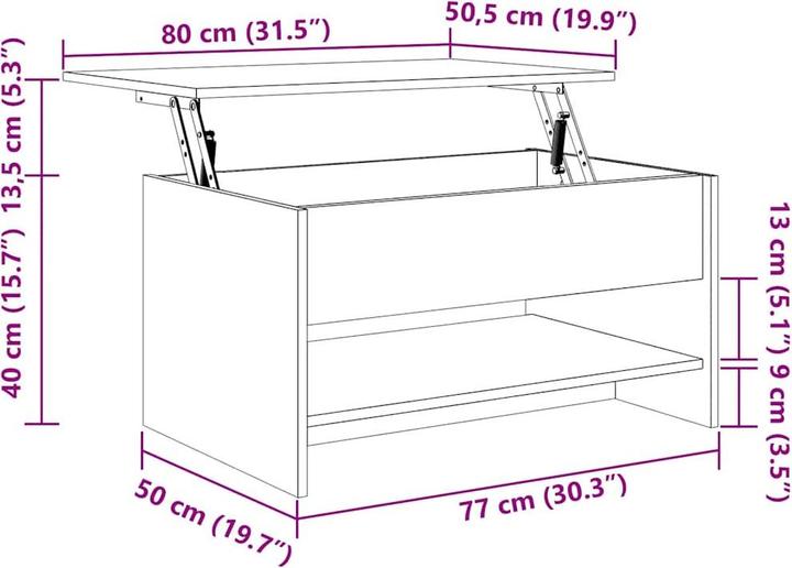 Image du produit vidaXL Berky (80 x 50 x 40 cm)
