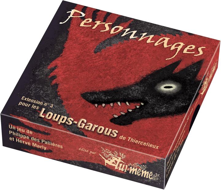 Asmodée Les Loups-garous Personnages Extension (Français, 8 - 18 Joueur)