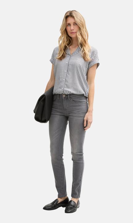 Immagine prodotto Tom Tailor Bluse dünnes Kurzarmshirt (38)