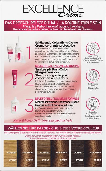 Actual product image L'Oréal Paris Excellence (5.3 Light golden brown)
