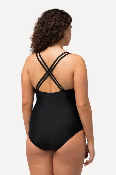 Immagine prodotto Ulla Popken Costume da bagno con glitter, coppe morbide, ferretto e spalline regolabili (58)